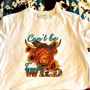 This is a white shirt it is so cute I have only worn it once